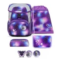 Belmil Maxi Schulranzen Set 5-teilig mit Brustgurt (405-83/AG/S) (Shining Fairy 2)