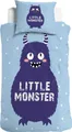 Little Monster Renforcé Bettwäsche 135x200 cm Little Monster blau
