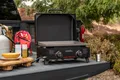 Nexgrill Gasgrill / Tischplancha "Daytona" schwarz 2 Brenner