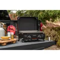 Nexgrill Gasgrill / Tischplancha "Daytona", schwarz, 2 Brenner