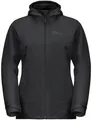 Jack Wolfskin Moonrise 3in1 Jacket Women black - Größe M