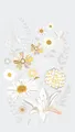 Livingwalls Vliestapete - Tapete Blumen in Gelb, Beige und Rosa - Wandtapete für verschiedene Räume - Wandbild XXL 2,80 m x 1,59 m