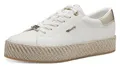 Tamaris Plateausneaker, Freizeitschuh, Halbschuh, Schnürschuh mit Textilkordel am Plateau