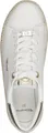 Tamaris Damen Sneaker Lowcut vegan mit Plateausohle in Bast Optik 1-23713-42, Größe:39 EU, Farbe:Weiß