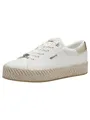 Tamaris Damen Sneaker Low, weiß, 39 EU
