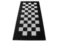 Tenzo-R Bodenfliese Performance Garagenboden Floor 2,8mx5,6m Schwarz Weiss Set2, schwarz/weiß