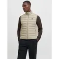 Jack & Jones Steppweste JJEBRADLEY LIGHT BODYWARMER COLLAR NOOS beige XXL (58/60)