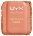 NYX Professional Makeup Buttermelt Blush, Rouge, Cremige Textur mit Shea Butter, Mandelbutter & Mangobutter, Einfach zu verblenden für einen frischen Look, Farbe: 03 Sooner The Butta