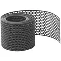 Daprona Vogelschutzgitter Lüftungsband PVC 5m x 150mm Schwarz Belüftung