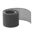 Fassadenprofile Vogelschutzgitter 5m x 150mm Schwarz – PVC Traufgitter & Lüftungsband zur Vogelabwehr – langlebig, wetterfest, einfache Montage & ideal zur Taubenabwehr