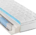 Federkernmatratze BeCo Diamant Plus, 26 cm Luxushöhe, Gelschaum Topper fest integriert, kein Verrutschen - Härtegrad: H2 (0 kg - 100 kg), Größe: 180 x 200 cm