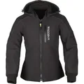 Modeka Clarke Damen Motorrad Textiljacke, schwarz, Größe 38