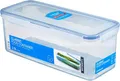 Lock & Lock HPL844, Box, Rechteckig, 2 l, Blau, Transparent, Polypropylen (PP), -20 - 99 °C