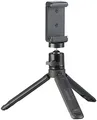 Somikon Tripod: Mini-Dreibein-Stativ aus Alu, Kugelkopf, Smartphone-Halterung, 15,5 cm (Video Stativ, Camera, Foto)