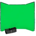 Hintergrund-Kit Manfrotto Chroma Key FX 4 x 2,9 m, Grün