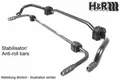 H&R Stabilisator Set vorne/hinten für Mini R56 Cabrio R57 Coupe R58 Cooper