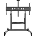 Onkron Mobile TV Stand Rolling TV Cart (130 kg, 50" - 100") (TS1991-B)
