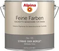 Alpina Feine Farben Wandfarbe No. 01 Stärke der Berge - zeitloses grau 2,5 L