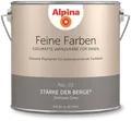 Wandfarbe in kraftvollem Dunkelgrau ALPINA Feine Farben Stärke der Berge 2,5L