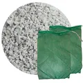 Schicker Mineral Zeolith Filterset mit Filternetzbeutel (10 kg Zeolith-Aqua und 2 Filtersäcke), Wasseraufbereiter, Filtermedium für Gartenteich, Schwimmteich, Koiteich, Aquarium (2,5-5,0 mm)