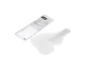 100% Standard Tear-Offs (20 pcs) unis no color - klare Sicht für Motocross-Br...