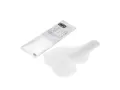 100% Standard Tear-Offs (20 pcs) unis no color - klare Sicht für Motocross-Br...