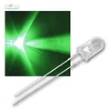 25 LED 5mm Grün Typ "WTN-5-13000gr" grüne LEDs wasserklar Leuchtdioden green