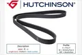1270 K 4 HUTCHINSON Keilrippenriemen für CITROËN,RENAULT