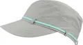 Eisley Damen Cap Kilauea Mit Upf50+ * Cooldry Innenband Atmungsaktiv & Schnell Trocknend Kordelzug, Aqua, Einheitsgröße EU