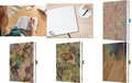 sigel Notizbuch Jolie Pure "Feathers", DIN A5, liniert 152 x 203 mm, 100 g/qm weißes Papier, Hardcover-Einband: - 1 Stück (JN859)
