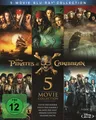 Blu-ray Pirates of the Caribbean 1-5 Box [5 BRs] #25401149