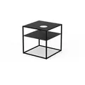 Fire Frame Lounge-Tisch mit Spin air 1200 Einbau