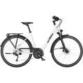 KTM Trekkingrad KTM Veneto Light Disc Damen weiß 2024, 30 Gang Shimano Deore XT T8000-10 SGS shadow, Kettenschaltung 43 cm