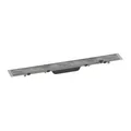 hansgrohe RainDrain Rock Duschrinne 600mm, Fertigset, kürzbar und befliesbar