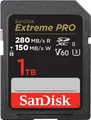 SanDisk Extreme Pro - Flash-Speicherkarte - 1TB - Video Class V60 / UHS-II U3 / Class10 - SDXC UHS-II (SDSDXEP-1T00-GN4IN)