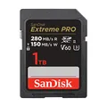 SanDisk Extreme PRO SDXC UHS-II Speicherkarte V60 1 TB (280 MB/s, 6K, 4K UHD, U3, C10, Rescue PRO Deluxe)