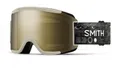 SMITH SQUAD Ski Snowboardbrille Chalk Space Invader - Sun Black Gold Mirror NEU