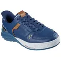 Skechers SIZZLE-SNOOP SIZZLE SLIP-INS PAISLEY Slip-On Sneaker, Snoop Dogg Sneaker, Sneaker zum Schlupfen blau|braun 41 EU