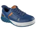 Skechers Snoop Sizzle Toke Slip-In-Sneaker für Herren, Marineblau (Leder), 41 EU
