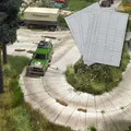 Busch 1106 H0  Betonplatten-Straße 27 Elemente Neu OVP ,