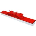BAUER Südlohn Gabelstapler-Kehrbesen SKB 200, Feuerrot