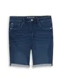 TOM TAILOR Shorts TTJOSH REGULAR SHORTS, Used Mid Stone Blue Denim
