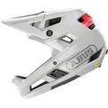 ABUS Fullface-Helm AirDrop MIPS - MTB: Downhill, Freeride und Enduro - Mountainbike-Helm mit optimierter Belüftung und Ambient Sound Channel - fü... - Weiß
