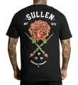 Sullen Clothing T-Shirt Rose Badge Schwarz, Größe:XL