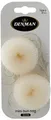 Denman Knotenring für Dutt, klein, blond, Durchmesser 6 cm, 2 Stück
