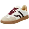 Gant Cuzima Sneaker Retro Sneaker, Schnürschuh mit Lederinnenausstattung weiß 40 EU