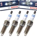 4x BOSCH Zündkerzen für MERCEDES C E Sprinter BUS W204 S204 180 200 250