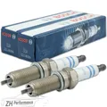 2x BOSCH YR6NPP332 Zündkerze 0 242 140 512 entstört Mercedes CLK M GL C E Klasse