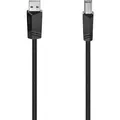 Hama Usb-kabel  Usb 2.0 Usb-a Stecker, Usb-b Stecker 3.00 M Schwarz  00200603