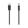 Hama USB 2.0 Kabel 3m Schwarz